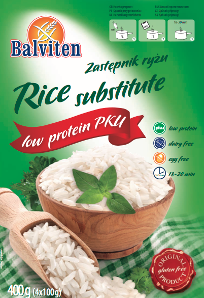 Cestoviny tvar ryža PKU -500g