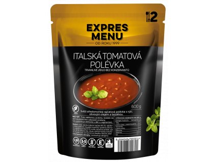 Talianska paradajková polievka