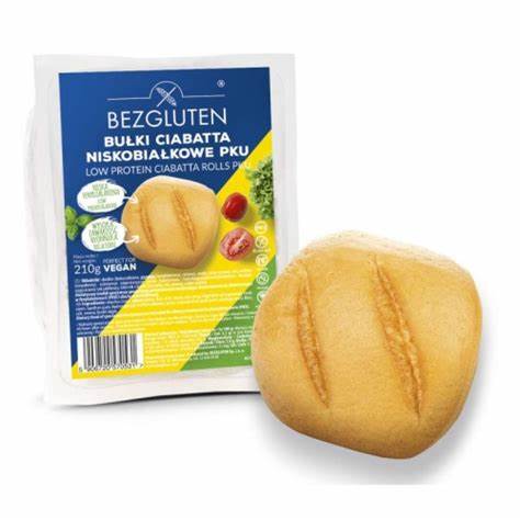 Bezgluten ciabata PKU 3ks/210g