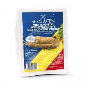 Bagety celozrné bez cukru 180g